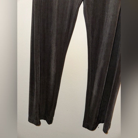 Chicos travelers women’s dark grey pants 3 short contemporary - Picture 3 of 8